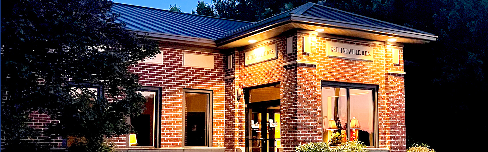 front of our office