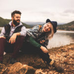 cosmetic dentistry Searcy, smiling couple next to a lake